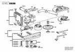 Bosch 0 601 351 803 Gws 19-180 Angle Grinder 230 V / Eu Spare Parts